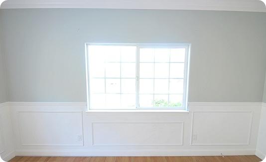 panel and picture frame wainscoting 3