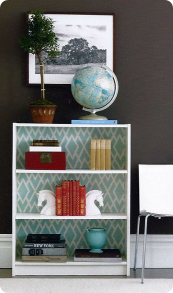 eddie ross billy bookcase styling for womans day