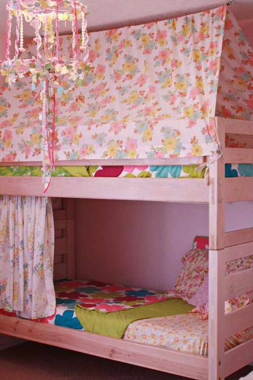 Tent for Bunk Beds for Girls Ideas