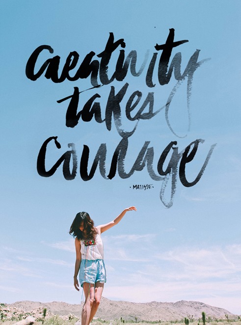 creativity takes courage matisse